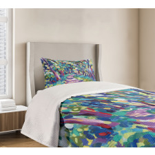 Woodland Nature Colorful Bedspread Set