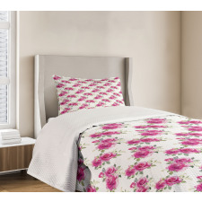 Romantic Posy of Flowers Bedspread Set