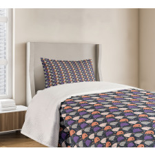 Spooky and Funny Dots Bedspread Set