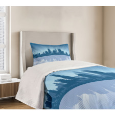 Minneapolis Silhouette Bedspread Set