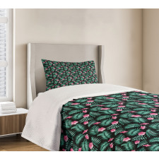 Romantic Exotic Summer Bedspread Set