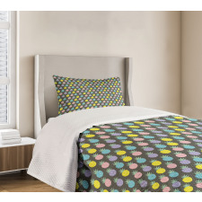 Colorful Pineapples Bedspread Set