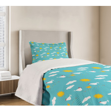 Happy Funny Farm Morning Bedspread Set