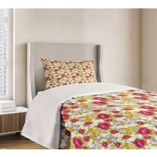 Botanical and Nostalgic Bedspread Set