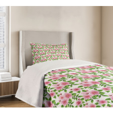 Japanese Sakura Tree Bedspread Set