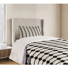 Minimalist Hearts Line Bedspread Set