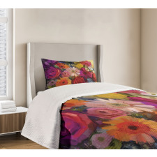 Paintbrush Blossoms Bedspread Set