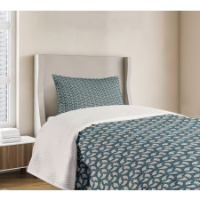 Ornamental Abstract Lines Bedspread Set