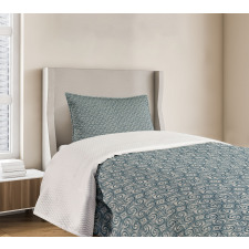 Swirled Stripes Abstract Bedspread Set