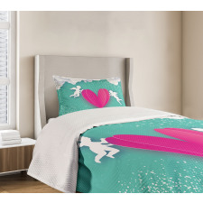 Love Romance Thrill Bedspread Set