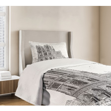 European Architecture Bedspread Set