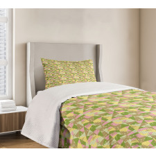 Triangles with Stripes Bedspread Set