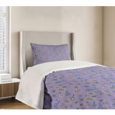 Bugs and Insects Pattern Bedspread Set