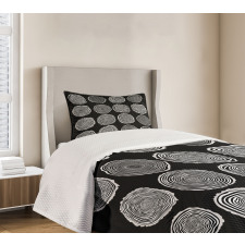 Abstract Whirlpool Timber Bedspread Set