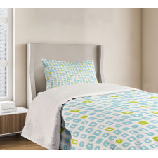 Brush Marks Memphis Style Bedspread Set