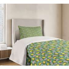 Hawaiian Nature Hibiscus Bedspread Set