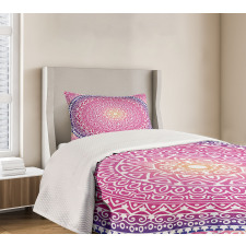 Vibrant Harmony Asian Bedspread Set