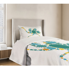 Abstract Geometric Modern Bedspread Set