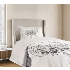 Bohemian Artwork Bedspread Set