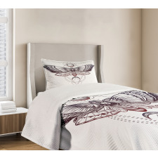 Butterfly Art Bedspread Set