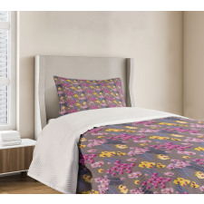 Jungle Wild Petals Island Bedspread Set