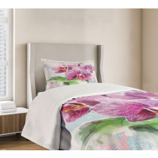 Posy of Hawaiian Plant Art Bedspread Set