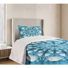 Abstract Exotic Flower Bedspread Set