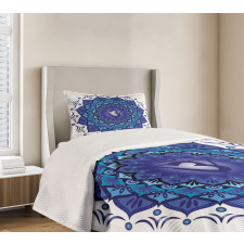 Lotus Ajna Chakra Yoga Bedspread Set