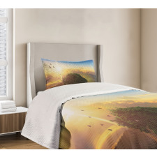 Romantic Fairy Sunset View Bedspread Set