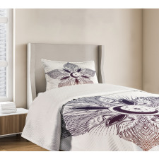 Eastern Feathers Petal Bedspread Set