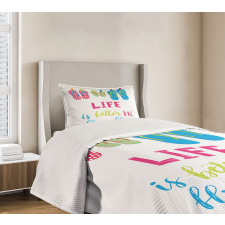 Life is Better in Flip Flops Bedspread Set