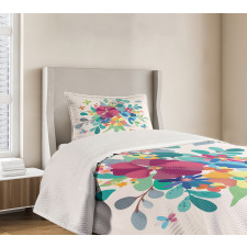 Bouquetnd Butterflies Bedspread Set