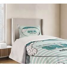 Sea Make You Free Bedspread Set