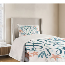 Seas Day Starfishes Bedspread Set