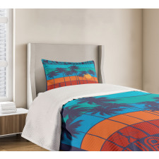 Surf Rider California Bedspread Set