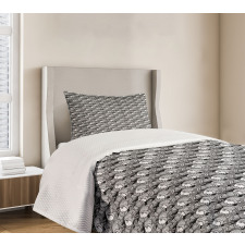 Black and White Anemonefish Bedspread Set