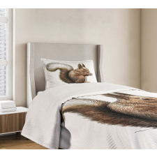 Sketch Artwork Wildlife Bedspread Set