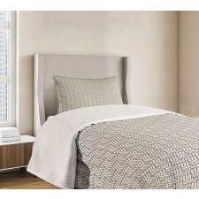 Angled Optical Illusion Bedspread Set