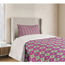 Colorful Ornate Design Bedspread Set