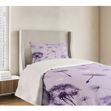 Botany Purple Tone Bedspread Set