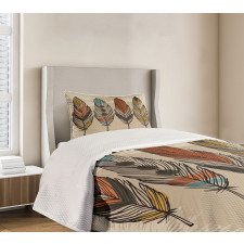 Hand Drawn Quills Native Bedspread Set