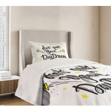 Don't Quit Your Daydream Star Bedspread Set