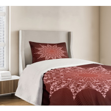 Ornamental Pattern Details Bedspread Set