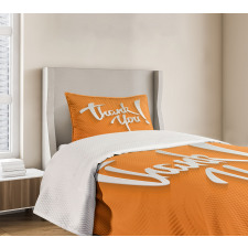 Curvy Joint Gratefulness Bedspread Set