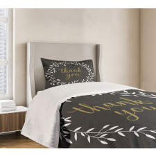 Olive Branch Round Frame Bedspread Set