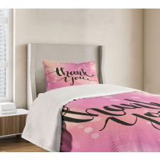 Bubbly Blur Dreamy Hearts Bedspread Set