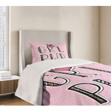 Girl Power in Ornate Bedspread Set