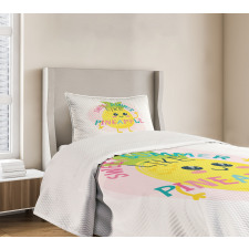 Summer with Eyes Bedspread Set