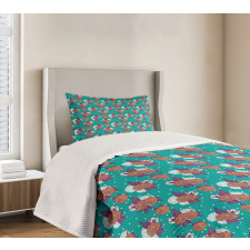 Peony Bouquet Celebration Bedspread Set