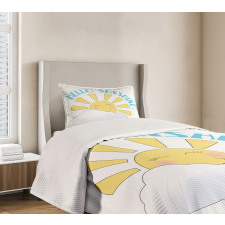 Morning Rising Sun Bedspread Set